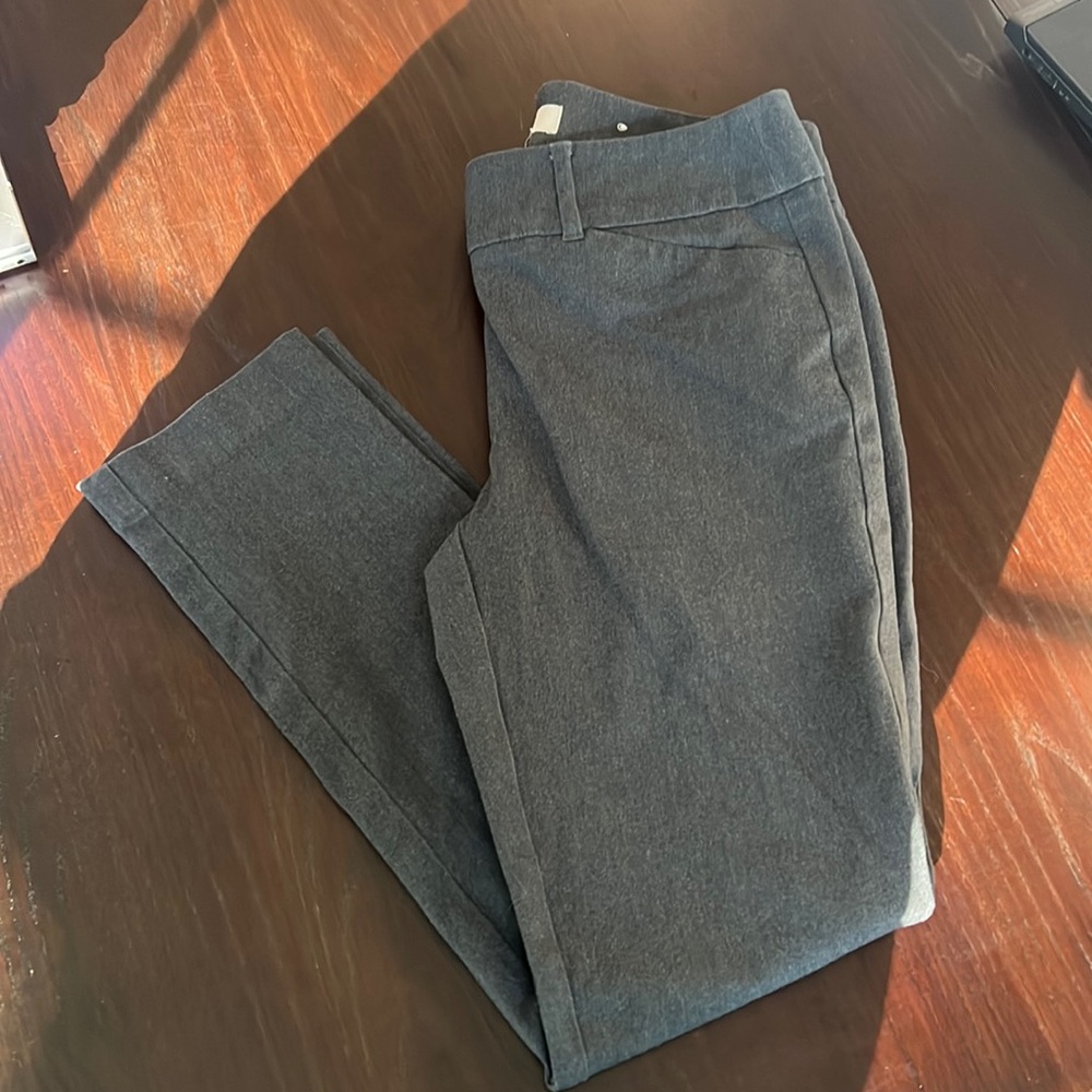 Loft Outlet Size 4 Skinny Ankle Pant Size 4 Dark Gray